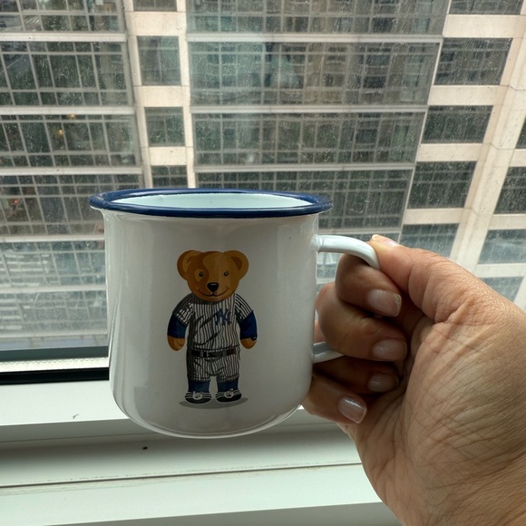 New York Yankees Teddy Bear Design Coffee Mug - Picture 1 of 5